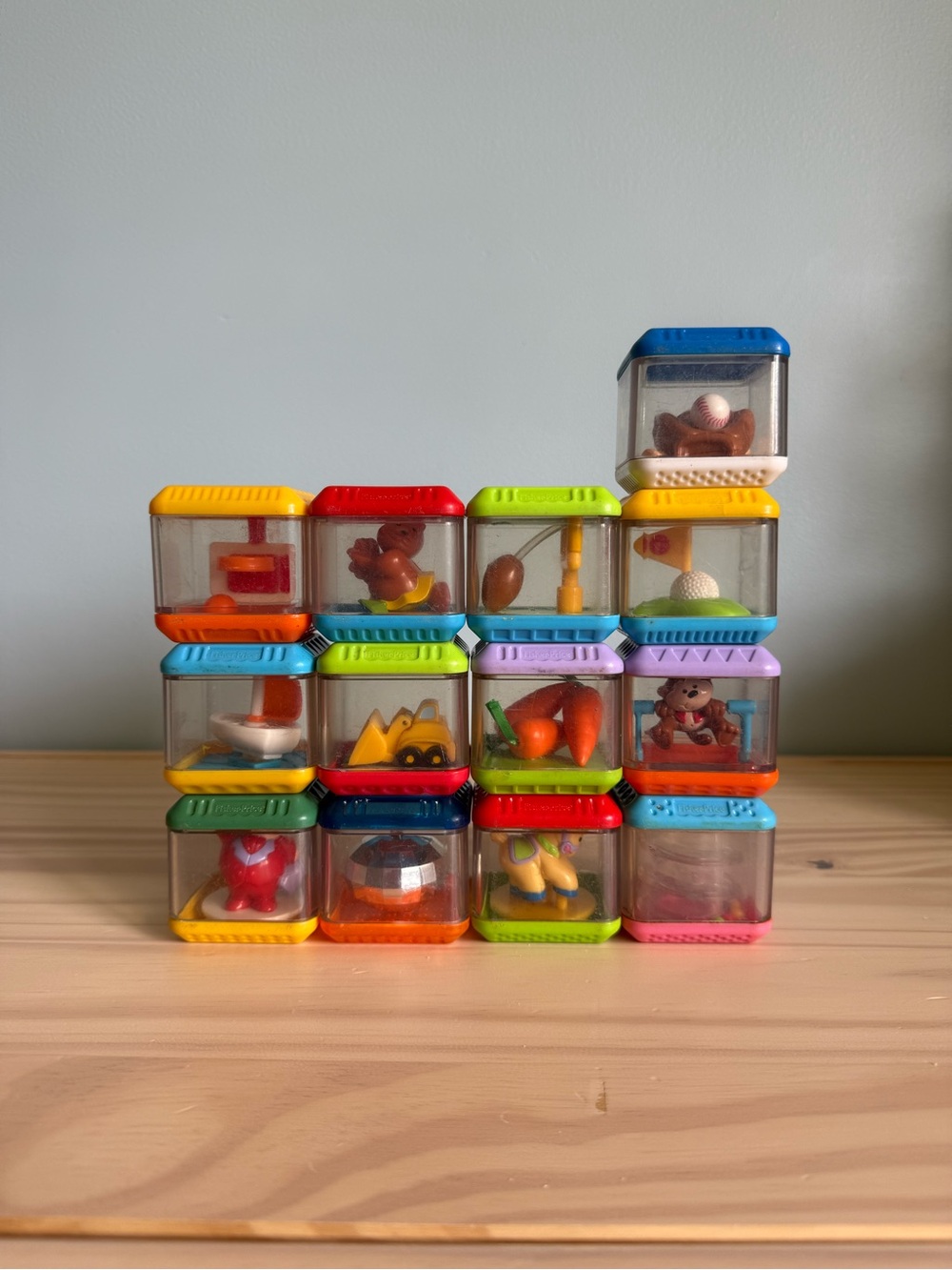 Vintage Fisher-Price Peek A Boo Blocks